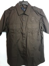 5.11 Tactical Shirt Size Medium Taclite PDU Class A Duty Brown Women Cot... - $25.73