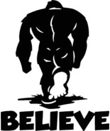 Bigfoot decal believe decal Sasquatch, vinyl decal, YETI sticker, car wi... - $9.60 CAD