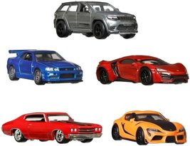 Hot Wheels Premium Cars Fast &amp; Furious Premium Bundle, Gift for Fans &amp; Collector - £44.39 GBP