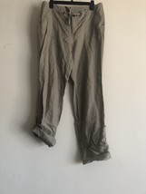 Cynthia Rowley Womens Linen Pants Size 10 - £18.28 GBP