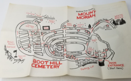 Mount Moriah Walking Guide Boot Hill Cemetery South Dakota Map History 1985 - $18.95