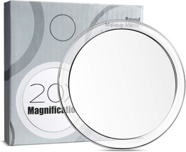 20X Magnifying Mirror Suction Cup-Snowflakes 4Inches Magnified Mirror With Three - $38.99