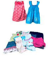 Baby Girls Size 12M Spring Summer Mixed Brands 14 Piece Beachy Boho Clot... - £14.91 GBP
