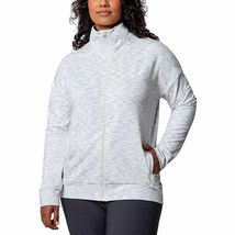 Mondetta Womens Space Dye Jacket Size Medium Color White - £34.95 GBP