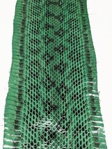 Unbleached Elaphe Snake Skin Leather Snakeskin Craft Supply Glossy Sprin... - $296.76 MXN+