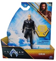 DC Aquaman and the Lost Kingdom Orm 4&quot; Action Figure w/ Accessories New - £6.86 GBP