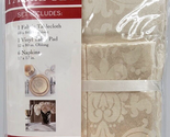 Everything Table Set 60 x 84 Ivory Tablecloth - Pad 52X80 - (6) 17&quot; Napkins - $19.00