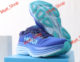 Hoka One One Bondi 8 Sneakers Women Size 6 US 1123202-BBBG Sport Gym Ath... - $149.54 CAD