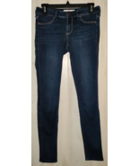 EXCELLENT WOMENS HOLLISTER DISTRESSED DENIM SKINNY JEANS SIZE 3R  W 26 L 29 - $35.35 CAD