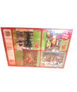 Cobble Hill 4 in 1 Holiday Collection Christmas Puzzles 500 &amp; 1000 Pcs LotP - $25.72 CAD