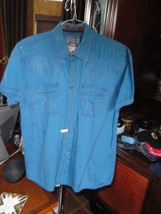 Roar Signature Edition Blue Large Size Short Sleeve Shirt - £67.56 GBP