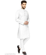 MENS KURTA &amp; PYJAMA SET FREE SHIPPING DRESS INDIAN ETHNIC PARTY WEAR COT... - €19,26 EUR