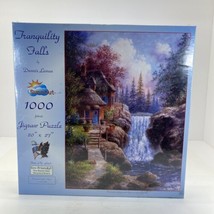 SUNSOUT Tranquility Falls by Dennis Lewan Jigsaw PUZZLE 1000 Pcs New Se... - $9.74
