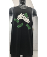 NWT Large Paper Mouse Gloves Make It Rain Tank Top Size L KG Urban wear - $20.35 CAD