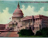 National Capitol Costruzione Washington Dc Unp Non Usato DB Cartolina H12 - $3.02