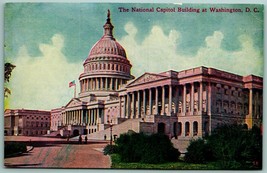 National Capitol Costruzione Washington Dc Unp Non Usato DB Cartolina H12 - £2.37 GBP