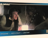 Star Wars Widevision Trading Card #43 Tatooine Mos Eisley Cantina Han Solo - £1.98 GBP