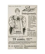 Burns Royal Undergarments Underwear 1897 Advertisement Victorian Fashion... - €17,34 EUR