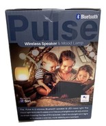 Play Nice Pulse Wireless Bluetooth Speaker Mood Lamp PNS-S4-WT - £15.70 GBP
