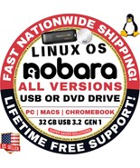 NOBARA LINUX OS - DVD/USB Flash Drive - KDE, GNOME, NVIDIA, STEAM HANDHE... - $186.88 MXN+