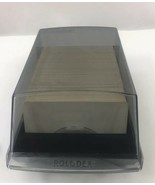 Vtg ROLODEX VIP 24C  Business/Address Closed Card File - 4&quot; x 2 1/4&quot; Bla... - $26.93 CAD