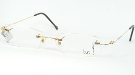 Vintage Bx. X-36 118 Gold /LIGHT Grape Eyeglasses Glasses 48-18-135mm Germany - £48.70 GBP