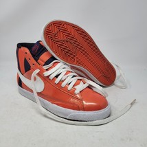 Nike Blazer SP LE Mid High Team Orange Obsidian Navy BLue 379416-811 Aub... - $49.49