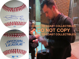 Andrew Susac Pittsburgh Pirates SF Giants signed autographed baseball COA proof - £50.48 GBP