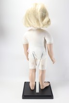 Vintage 1997 MY TWINN 23&quot; Inch Nude Poseable Doll Blonde Hair Blue Eyes - £91.61 GBP