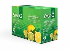 Ener-C Vitamin Drink Mix Lemon Lime 1000 mg 30 Packets - £14.93 GBP