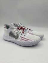 Nike Kyrie Flytrap V White University Red Black CZ4100-100 Men&#39;s Size 9.5 - £154.72 GBP