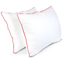 Queen Empyrean Bedding Premium Bed Pillows 2Pack Pillow with Cotton Cover - £58.21 GBP