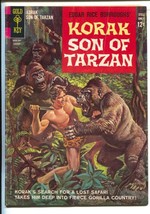 Korak Son Of Tarzan #1 1964-Gold Key-First issue-Edgar Rice Burroughs-Russ Ma... - £46.46 GBP