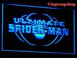 Spider man Super Hero LED Neon Sign home decor craft man cave display glowing  - £20.72 GBP+