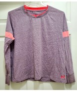 Under Armour Womens XL Active Long Sleeve T-Shirt Purple and Pink - £17.78 GBP