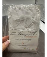 Starting Out Rumba Tights White – Baby Girl 0–6 Months NWT Ruffle Back H... - $74.21 MXN