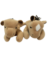 Rare VTG Lot 2 TY Beanie Babies 1995 Derby the Horse One With Star One W... - $15.57