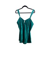 Vintage Vanity Fair Green XL Romper Jewel Tone Sexy Lingerie Retro Romantic - $1,104.45 MXN