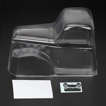 1/10 Scale Clear Dodge Power Wagon Cab Body Half Cage for RC Crawler SCX10 TRX4  - £30.66 GBP