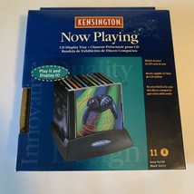 Kensington CD Display Tray Now Playing Stores 11 Cd’s New - £14.18 GBP