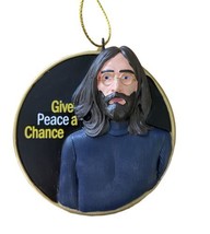 John Lennon Give Peace A Chance Christmas Ornament NWT&#39;s New 2022 - £8.74 GBP