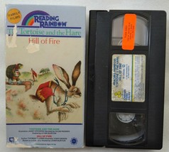 VHS Reading Rainbow - The Tortoise and the Hare/Hill of Fire (VHS, 1992) - £11.25 GBP