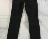 J. Crew Jeans Womens 28 Tall Black Skinny 9&quot; High-Rise Toothpick Cotton ... - £11.65 GBP