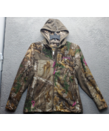 Scent Lock Hunting Jacket Women&#39;s M Multi Realtree Camo Fleece Lined Wil... - $34.35