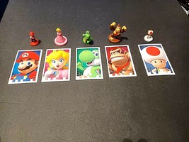 HASBRO GAMING 2017 Monopoly Nintendo- 5 Tokens + 5 Character Cards - £12.35 GBP
