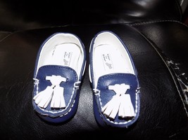 Janie And Jack Baby Boy Navy Blue Mocc ASIN S Size 2 Nwot - £22.96 GBP