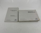 2016 Hyundai Sonata Owners Manual Handbook Set OEM G04B04067 - $9.89