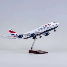 British AIRWAYS Boeing 747 Jumbo Diecast Commercial aircraft Jet Model Alloy Col - £143.88 GBP