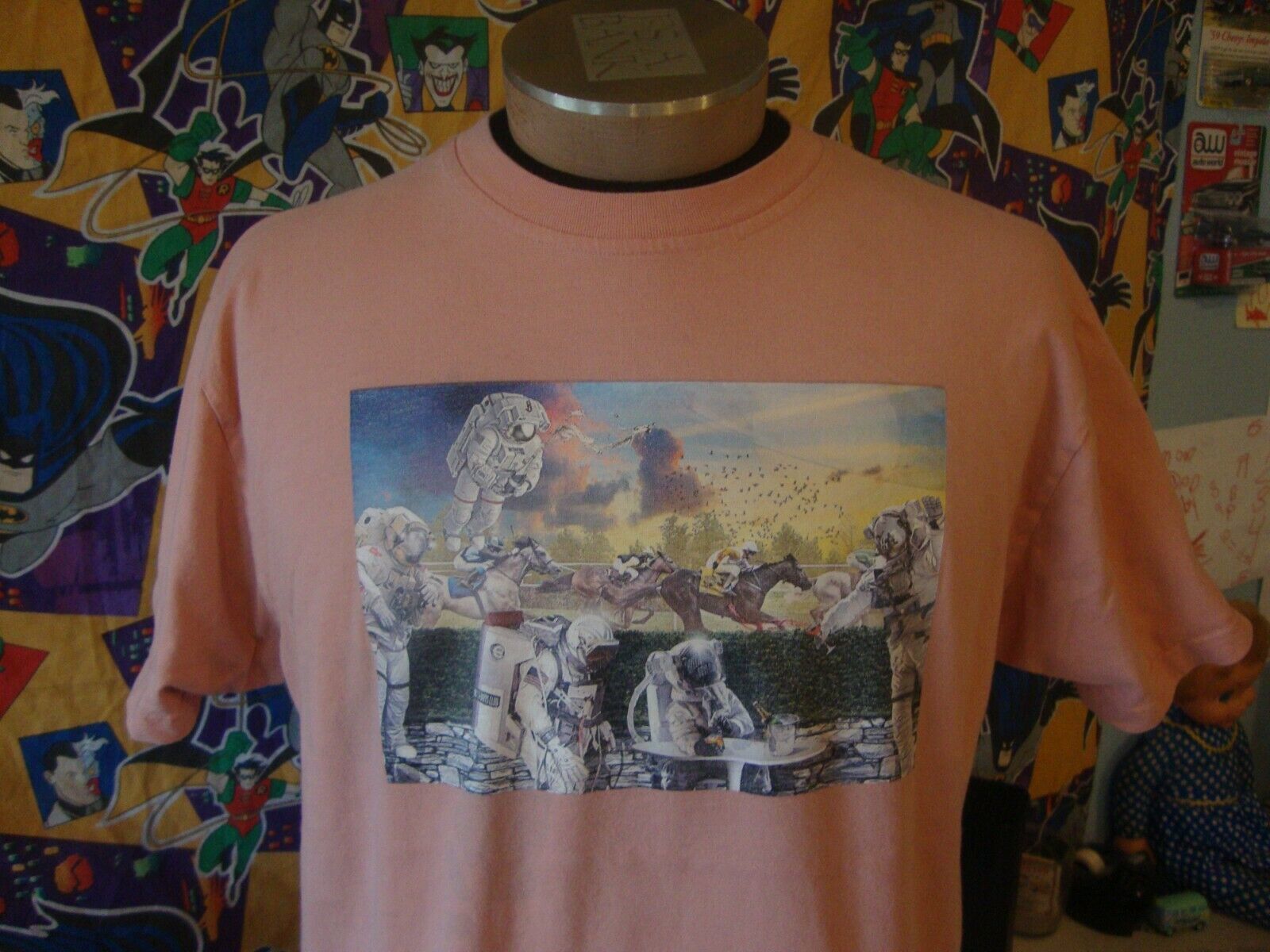 Billionaire Boys Club Horse Racing T Shirt XL  - £31.98 GBP