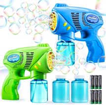 Portable 2-Pack Bubble Gun Set with Shatterproof Design - Ideal Birthday... - $49.45